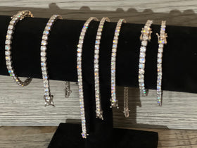 VVS1 Moissanite Cuban Link Bracelet