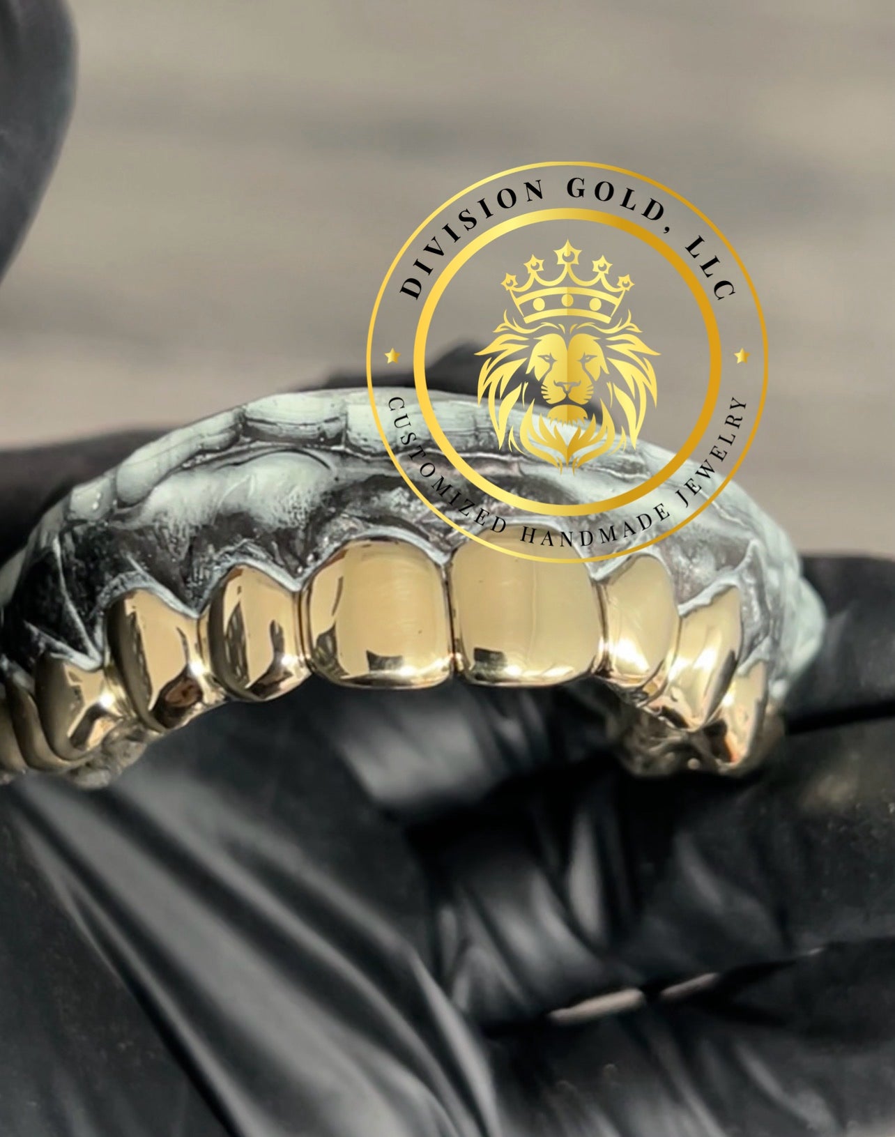 NPG Dental Gold Grillz Top Or Bottom Perm-Cut