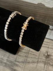 4mm VVS1 Moissanite Tennis Bracelet