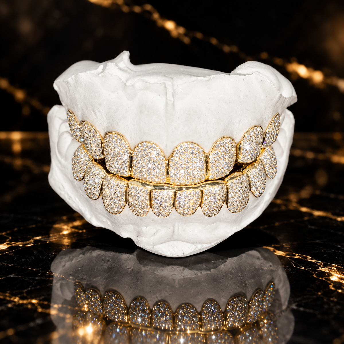 Custom grillz collection by Division Gold Grillz