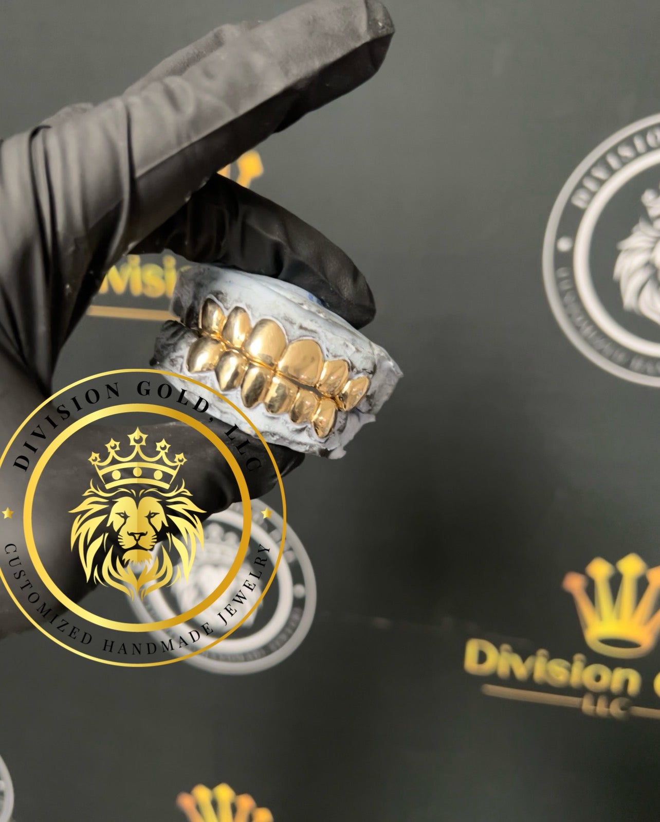 NPG Dental Gold Grillz Top Or Bottom Perm-Cut