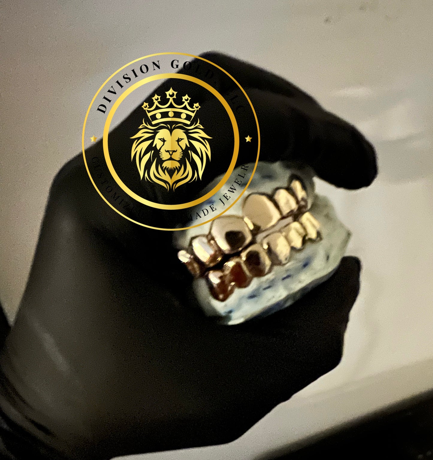 NPG Dental Gold Grillz Top Or Bottom Perm-Cut